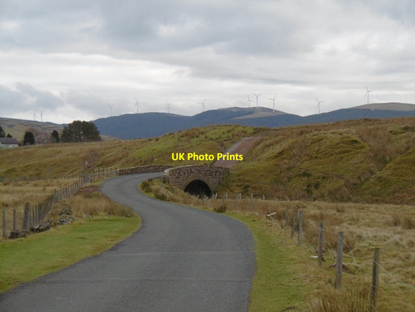 Photo 6"x4" The road is now black Roberton\/NS9428 c2016