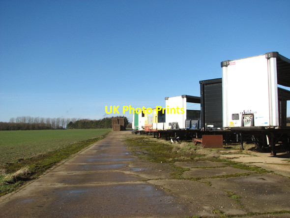 Photo 6"x4" The northern perimeter track at RAF Wendling High Green\/TF9214 c2016