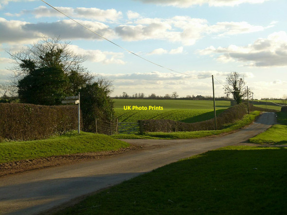 Photo 6"x4" Road junction at The Grange, Pickworth Pickworth\/SK9913 c2016