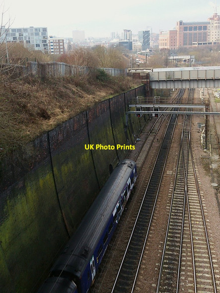 Photo 6"x4" Richmond Hill railway cutting east of Leeds Leeds\/SE3034 c2016
