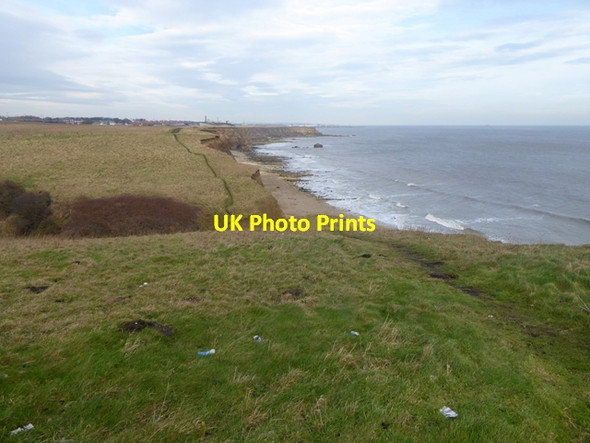 Photo 6"x4" Ryhope Beach Grangetown\/NZ4054 c2016
