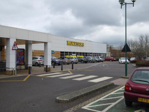 Photo 6"x4" Morrisons supermarket and car park, Yeovil Yeovil c2016