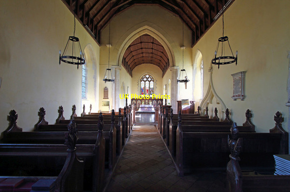 Photo 6"x4" St Andrew, Brockley - East end Brockley Green\/TL8254 c2016