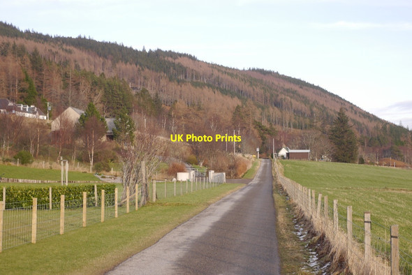 Photo 6"x4" The Strathconon road Milton\/NH3055 c2016