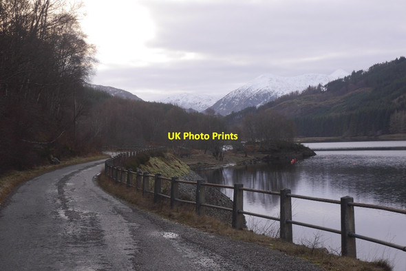 Photo 6"x4" Strathconon road Loch Meig c2016