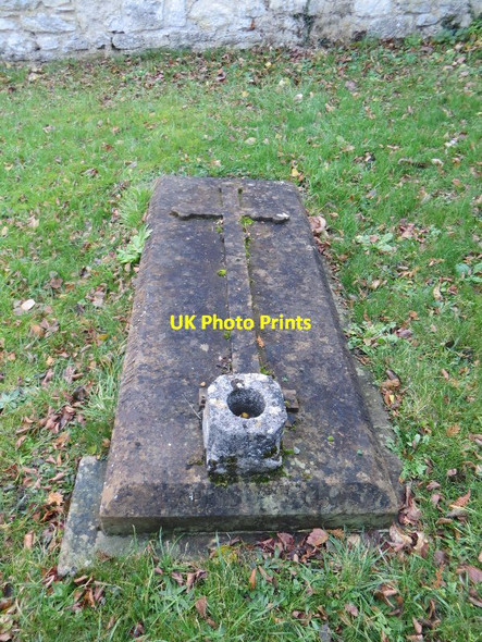 Photo 6"x4" Vase on the Tomb Oxford\/SP5106 c2013