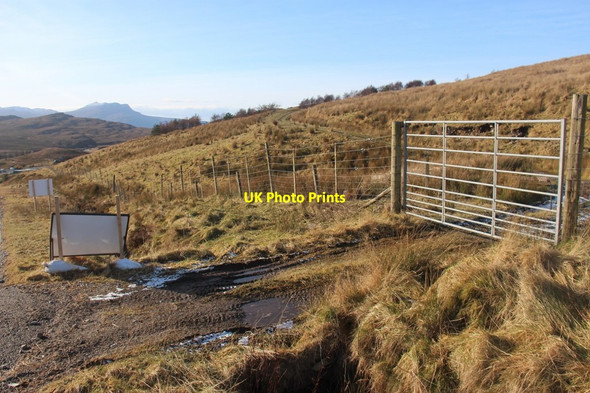 Photo 6"x4" Access to rough grazing at Strathcanaird River Runie c2016