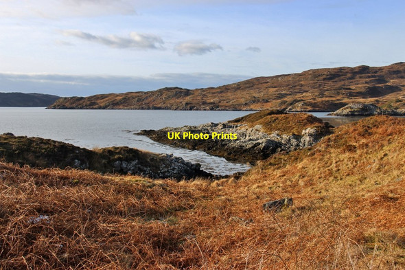 Photo 6"x4" Loch a Ch\u00c3\u00a0irn Bh\u00c3\u00a0in, Kylesku Kylesku c2016