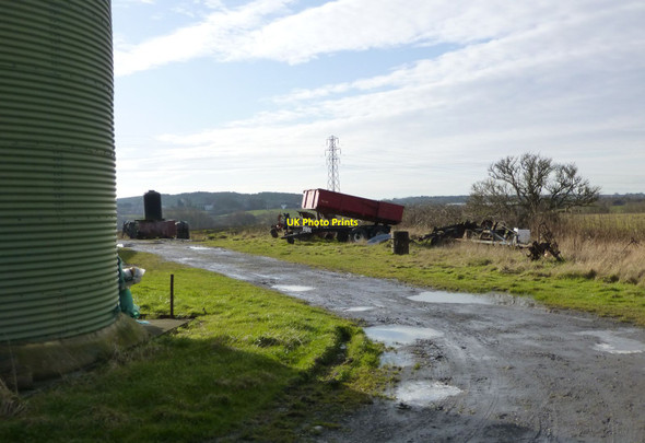 Photo 6"x4" Farm machinery Bomarsund c2016