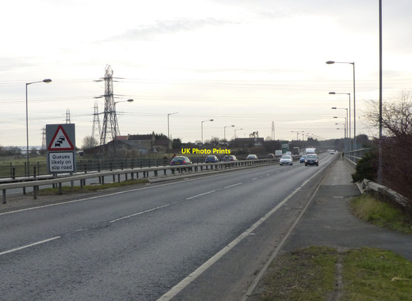 Photo 6"x4" The A189 crossing the River Blyth Bedlington c2016