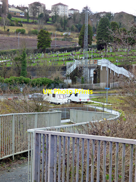 Photo 6"x4" Port Glasgow cemetery Port Glasgow c2016