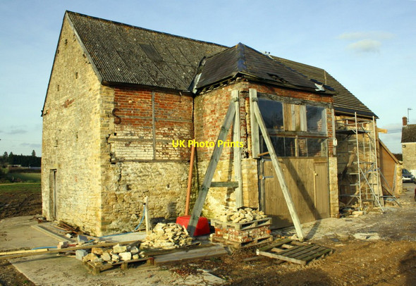 Photo 6"x4" Barn refurbishment at Salutation Farm Barnard Gate c2016
