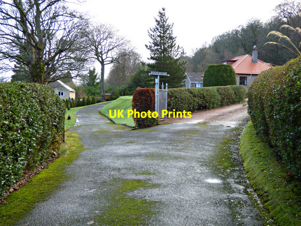 Photo 6"x4" Road to Bogiewoode Port Glasgow c2016