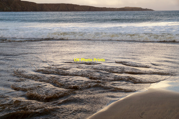 Photo 6"x4" Burn of Norwick on Norwick beach Kirkaton c2016 P1