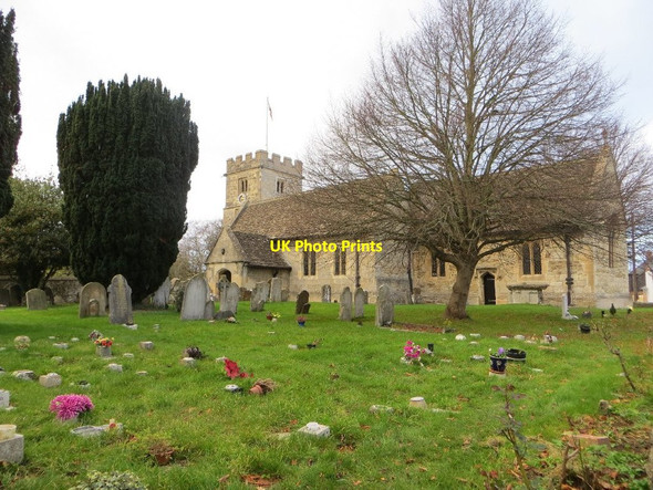 Photo 6"x4" St Nicholas Marston Oxford\/SP5106 c2013