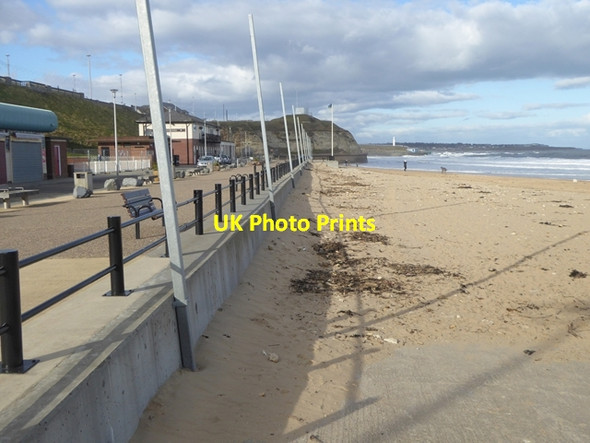Photo 6"x4" Seafront at Roker Sunderland\/NZ3957 c2016