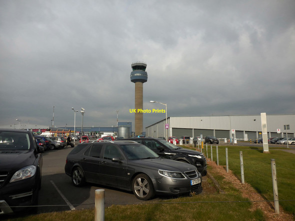 Photo 6"x4" East Midlands Airport Control Tower Diseworth c2016