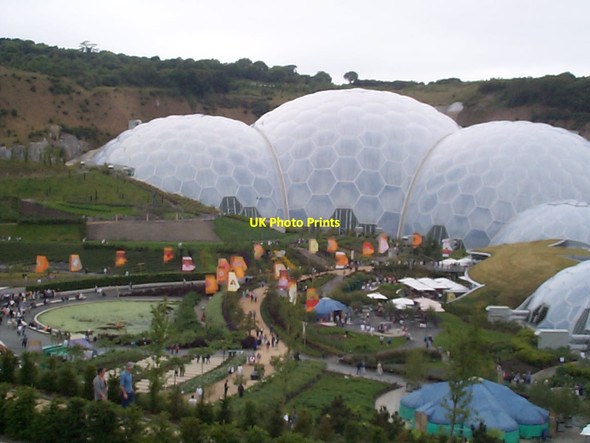 Photo 6"x4" The Eden Project St Austell c2003