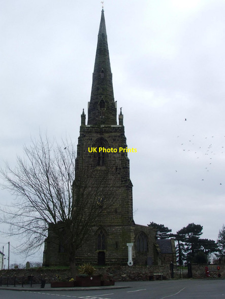 Photo 6"x4" St John the Baptist church Belton\/SK4420 c2009