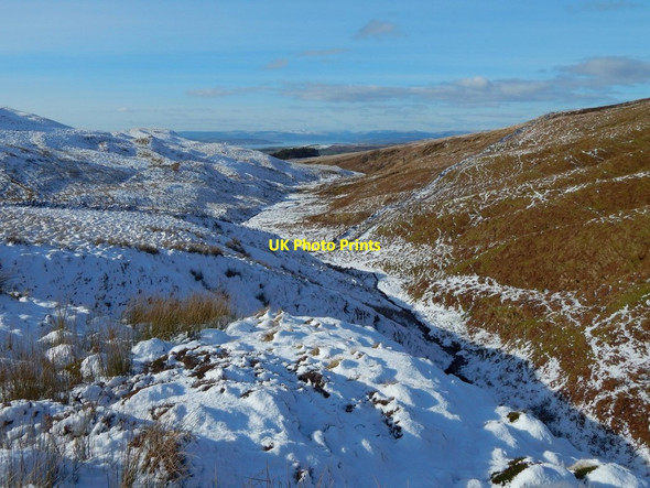 Photo 6"x4" The course of the Doughnot Burn Milton\/NS4274 c2016