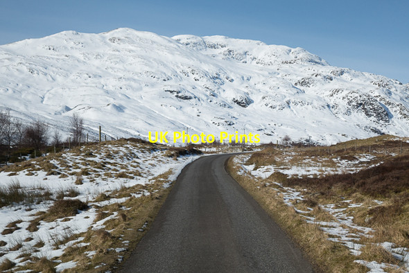 Photo 6"x4" View along the road towards Meall nan Tarmachan Milton Morenish c2016