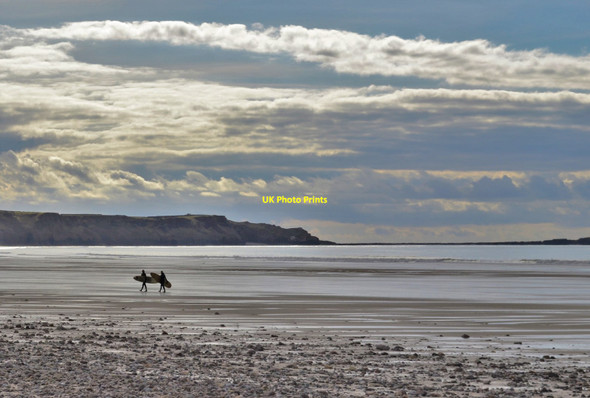 Photo 6"x4" Llangennith Surfers Hillend\/SS4191 c2016