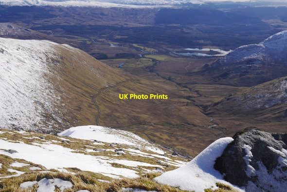 Photo 6"x4" Southeast ridge, Beinn a' Chochuill Beinn a' Chochuill c2016