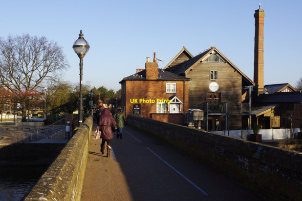 Photo 6"x4" Tramway Bridge, Stratford upon Avon Stratford-upon-Avon c2016