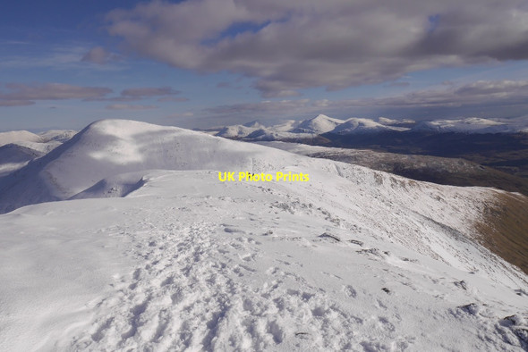 Photo 6"x4" Looking towards Beinn Eunaich Beinn a' Chochuill c2016