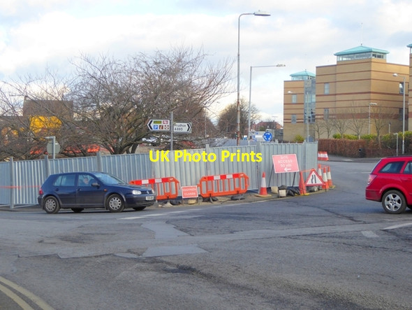 Photo 6"x4" New bus station under construction Hexham c2016