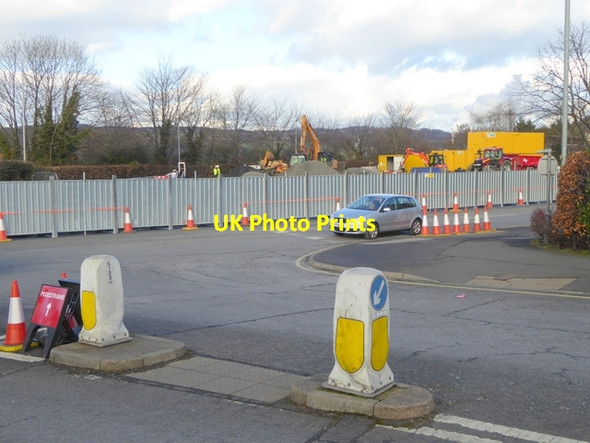 Photo 6"x4" New bus station under construction Hexham c2016 P1