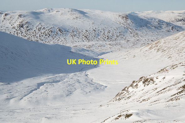 Photo 6"x4" Looking into Fionn Ghleann Beinn a'Bhuic c2016