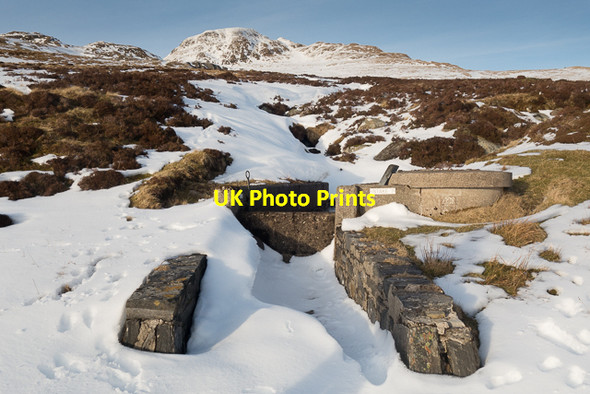 Photo 6"x4" Hydro Intake 7 with Meall Garbh in the background Killin\/NN5732 c2016