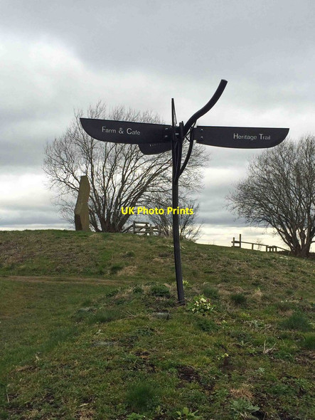 Photo 6"x4" To the viewpoint Sheffield Manor Sheffield\/SK3587 c2016