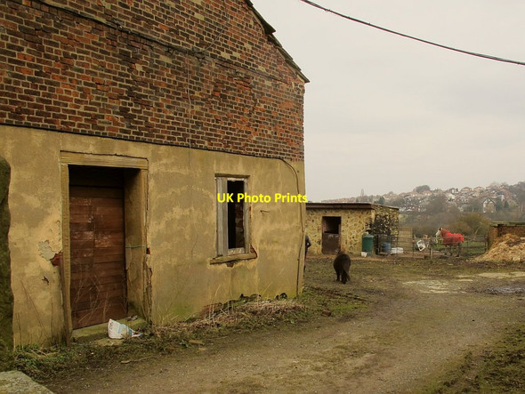 Photo 6"x4" Stable yard at Wild Grove Farm Pudsey\/SE2233 c2016