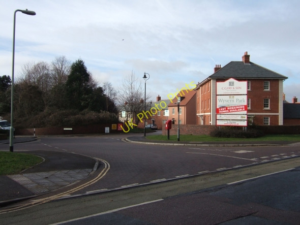 Photo 6"x4" Entrance to new housing development, Rifford Road, Exeter Exeter c2009
