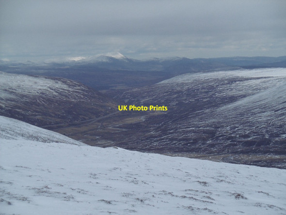 Photo 6"x4" View down Glen Garry Coire Creagach\/NN6073 c2016