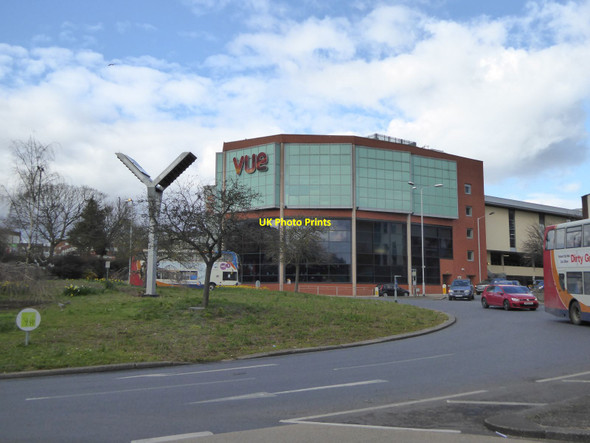 Photo 6"x4" The swift tower, Paris Street roundabout, Exeter Exeter c2016