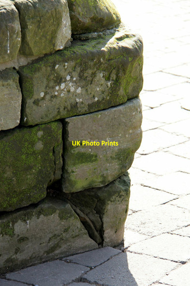 Photo 6"x4" Bench mark, South Quay Worcester c2016
