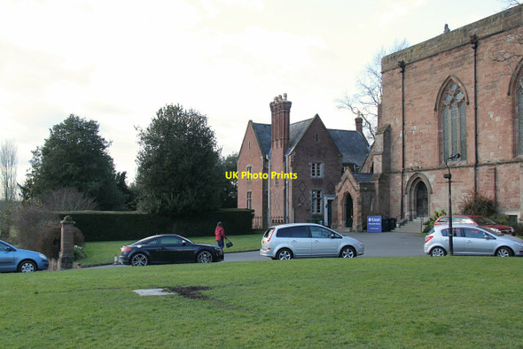 Photo 6"x4" College Green, looking west Worcester c2016