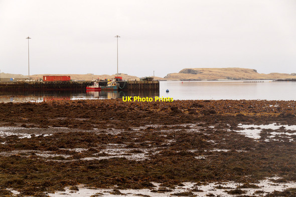 Photo 6"x4" Extremely low tide at Taing o' Dale, Baltasound Baltasound c2016