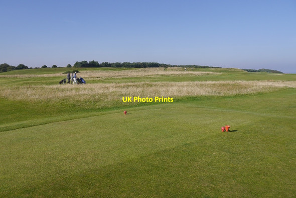 Photo 6"x4" Dunbar Golf Club Broxburn\/NT6977 c2015