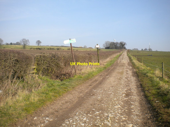 Photo 6"x4" Public footpath, private road Babbington\/SK4943 c2016