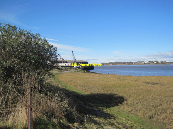 Photo 6"x4" Cranes at Glasson Dock Glasson\/SD4456 c2016