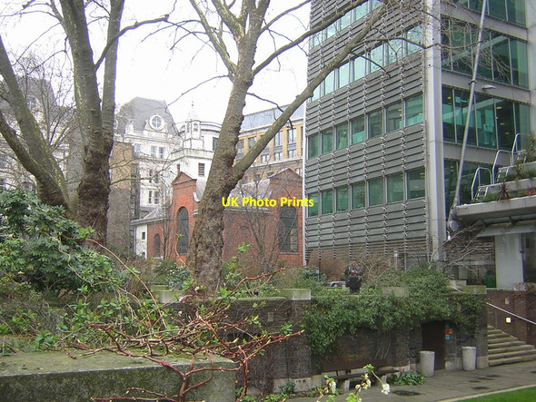 Photo 6"x4" Site of St John Zachary, Gresham Street London c2016