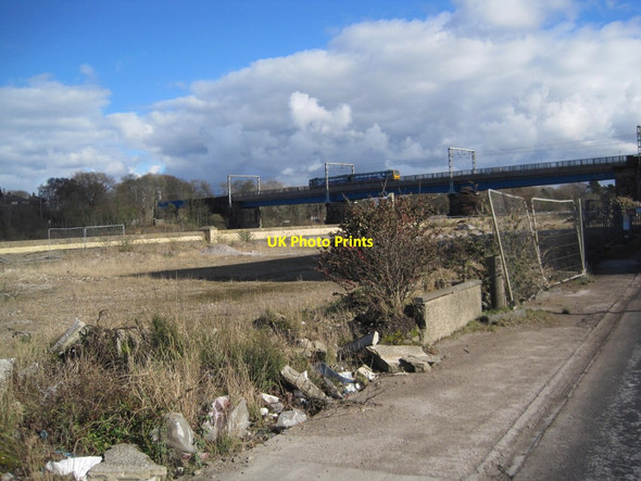 Photo 6"x4" Railway Bridge over the River Lune Lancaster c2016