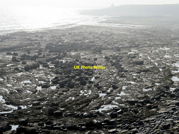 Photo 6"x4" Rocky shore south of Cullernose Point Craster c2016