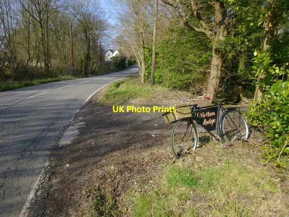 Photo 6"x4" The entrance to Melton Lodge on Rusper Road Rusper c2016