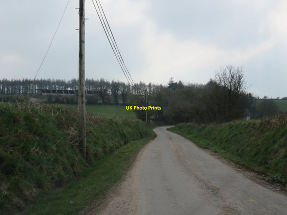 Photo 6"x4" Rural road in Clashanaffrin Aherla c2016