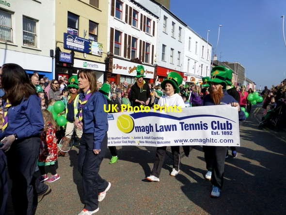 Photo 6"x4" Omagh Lawn Tennis Club, St Patrick's Day 2016 Omagh c2016
